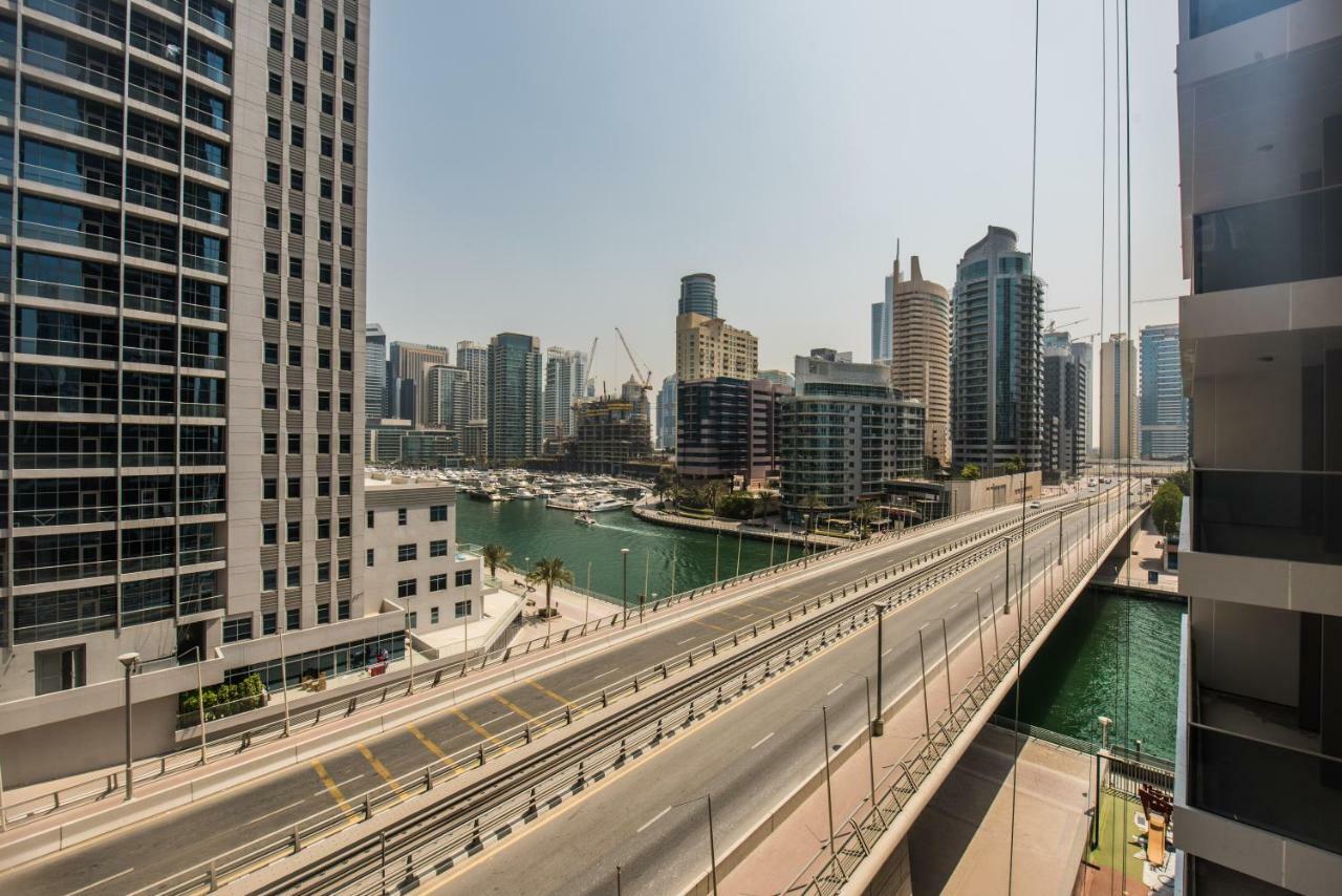 Fantastay Sparkle Tower One Bedroom Suite Marina View Dubai Exterior photo